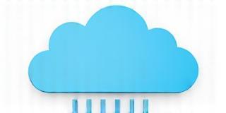 Cloud computing services icon